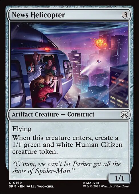 News Helicopter (SPM-169) (Foil)