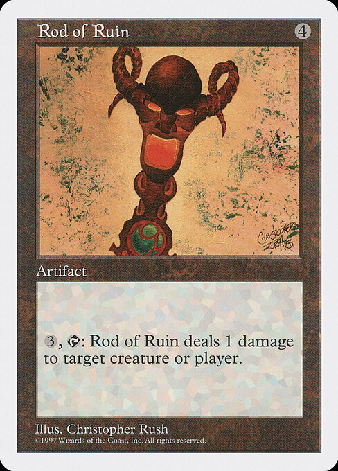 Rod of Ruin (5ED-396)