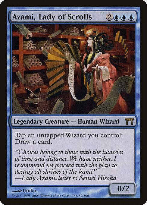 Azami, Lady of Scrolls (CHK-52)