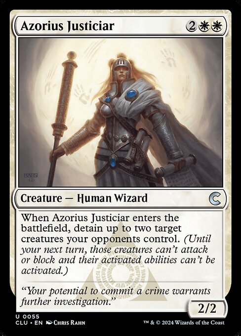 Azorius Justiciar (CLU-55)