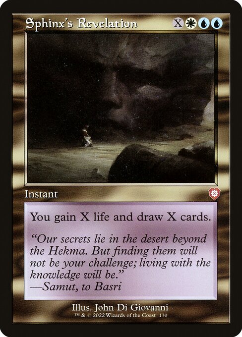 Sphinx's Revelation (BRC-130)