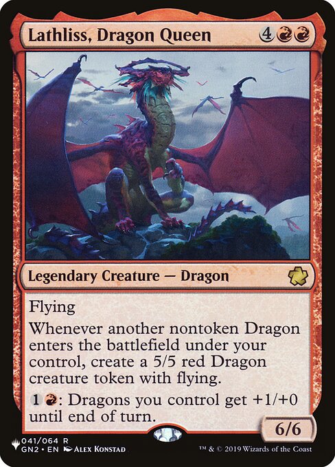 Lathliss, Dragon Queen (PLST-GN2-41)