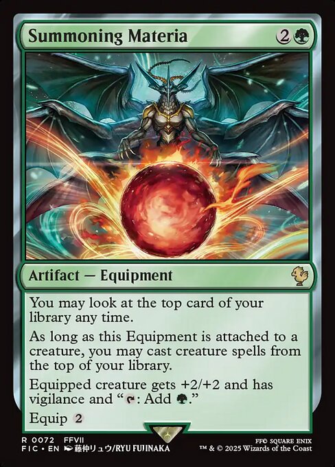 Summoning Materia (FIC-72)