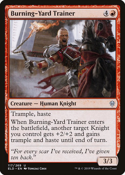 Burning-Yard Trainer (ELD-117)