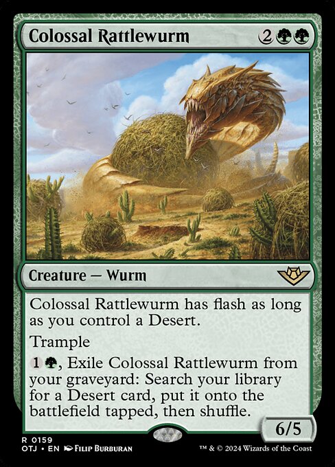 Colossal Rattlewurm (OTJ-159)