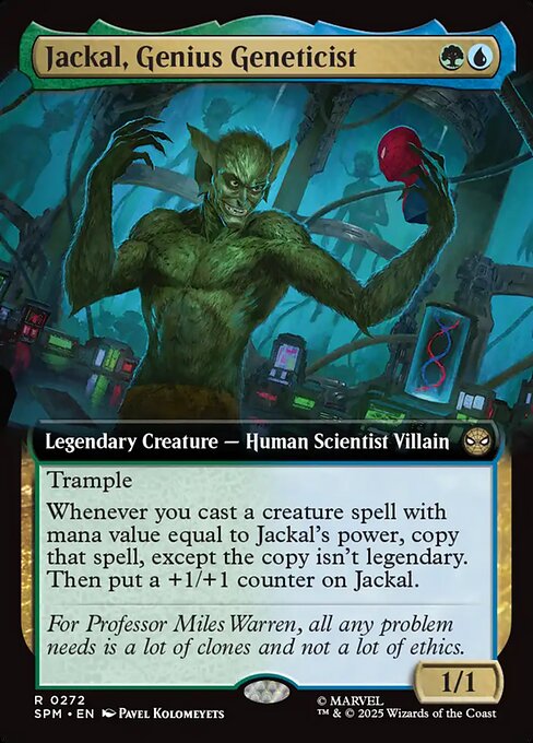 Jackal, Genius Geneticist (SPM-272)