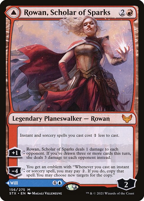 Rowan, Scholar of Sparks // Will, Scholar of Frost (STX-156)