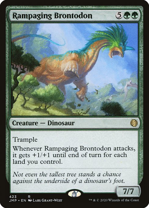 Rampaging Brontodon (JMP-423)