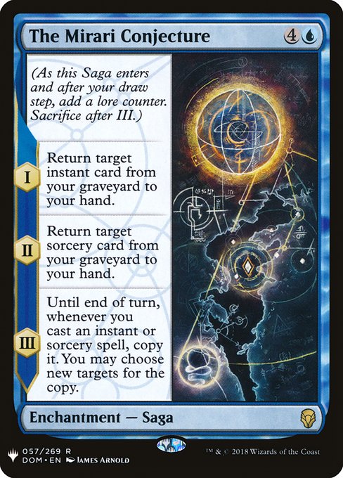The Mirari Conjecture (PLST-DOM-57)