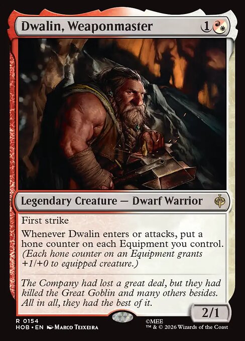 Dwalin, Weaponmaster (HOB-154) (Foil)