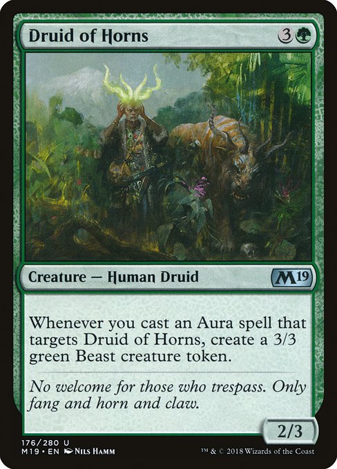 Druid of Horns (M19-176)