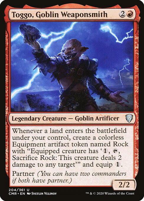 Toggo, Goblin Weaponsmith (CMR-204)