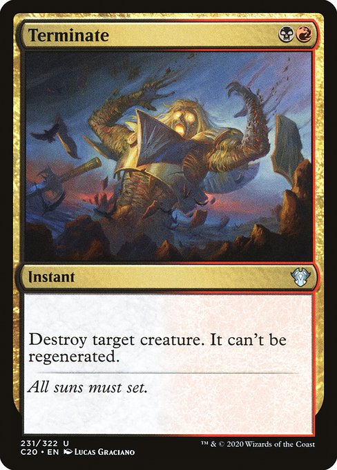 Terminate (C20-231)