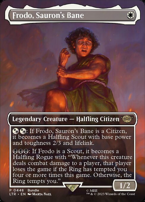 Frodo, Sauron's Bane (LTR-448) (Foil)