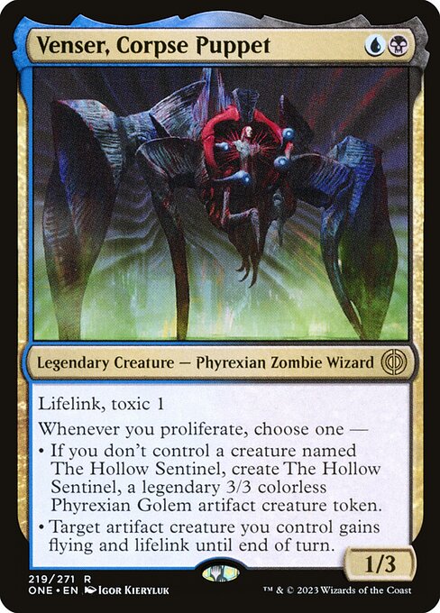 Venser, Corpse Puppet (ONE-219)