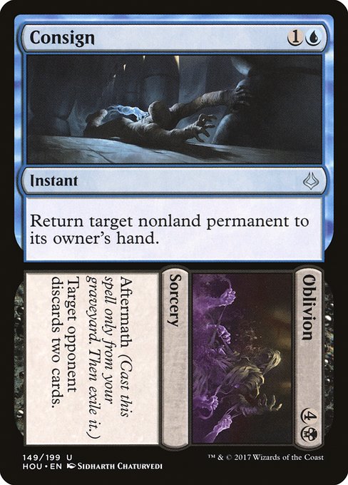 Consign // Oblivion (HOU-149)