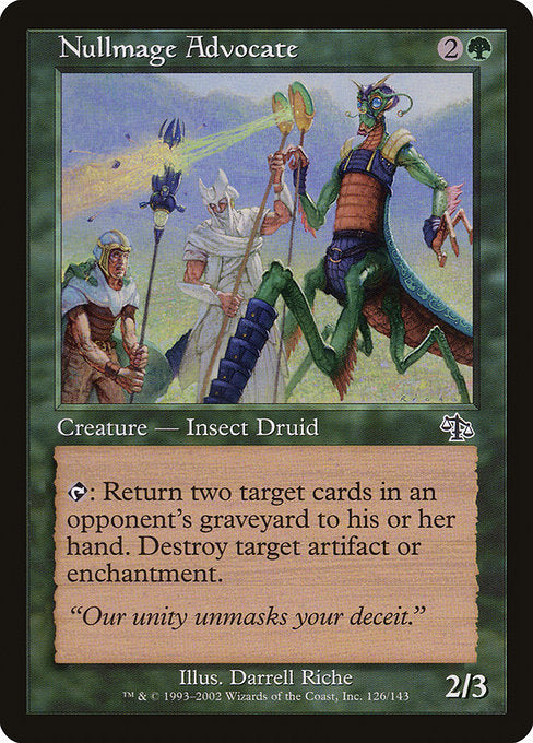 Nullmage Advocate (JUD-126) (Foil)