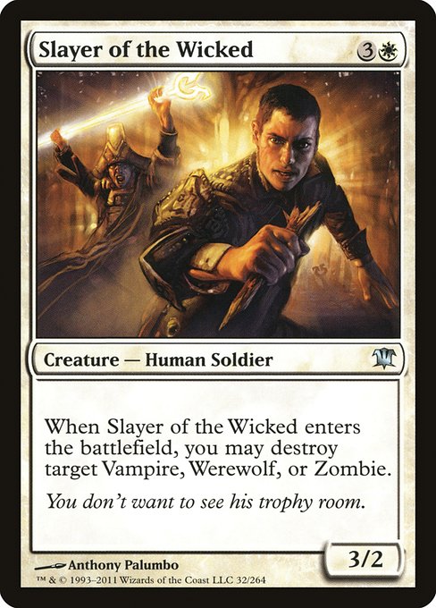 Slayer of the Wicked (ISD-32)