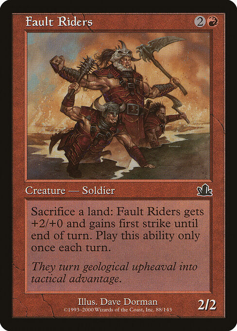 Fault Riders (PCY-88) (Foil)
