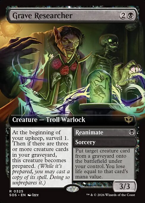 Grave Researcher // Reanimate (SOS-325)