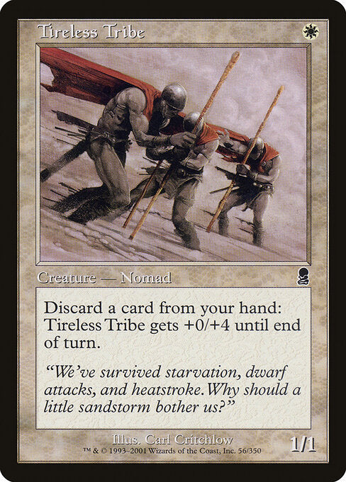 Tireless Tribe (ODY-56) (Foil)