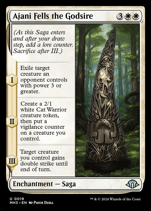Ajani Fells the Godsire (MH3-19)