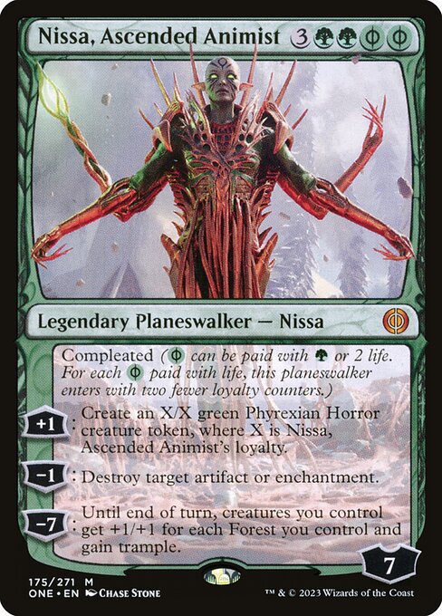 Nissa, Ascended Animist (ONE-175)