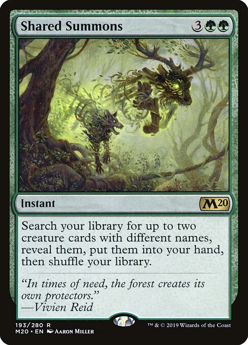 Shared Summons (M20-193)