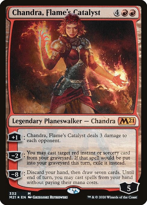 Chandra, Flame's Catalyst (M21-332) (Foil)