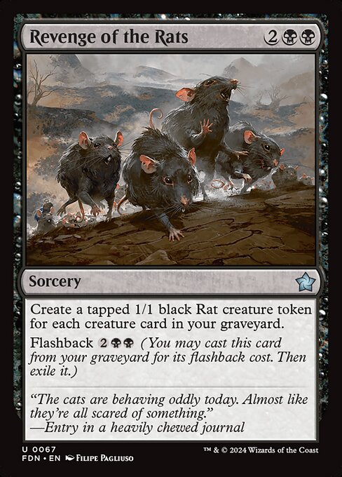 Revenge of the Rats (FDN-67) (Foil)