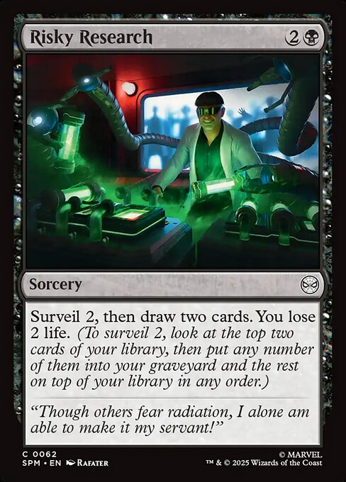 Risky Research (SPM-62)