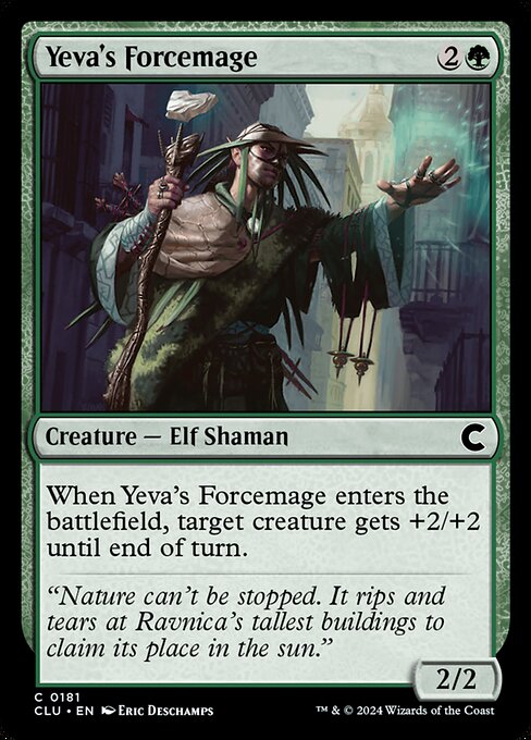 Yeva's Forcemage (CLU-181)