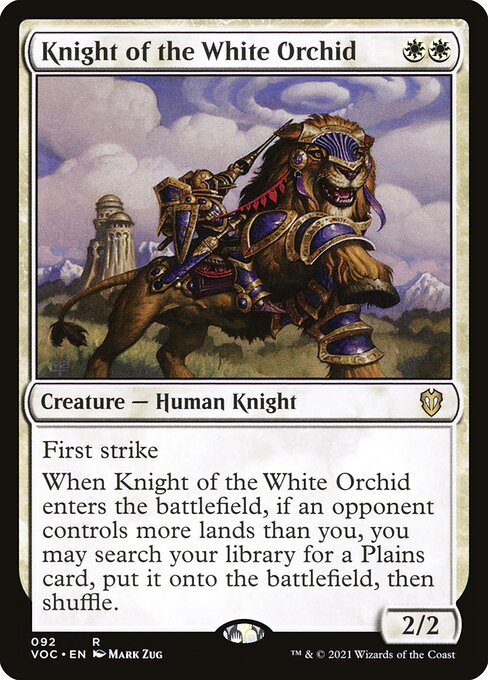 Knight of the White Orchid (VOC-92)
