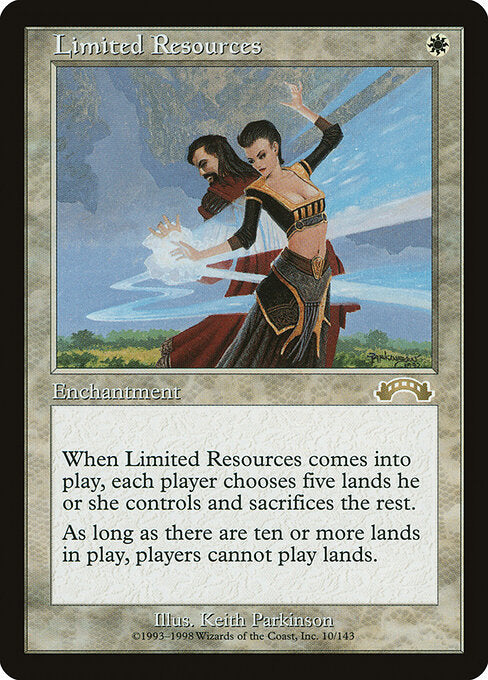 Limited Resources (EXO-10)