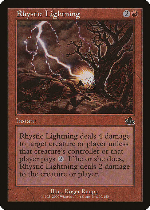 Rhystic Lightning (PCY-99)