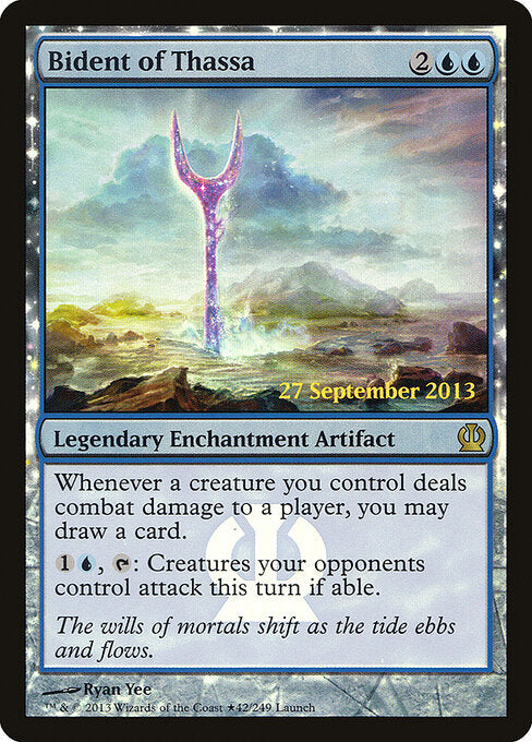 Bident of Thassa (PTHS-42★) (Foil)