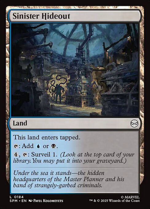 Sinister Hideout (SPM-184)