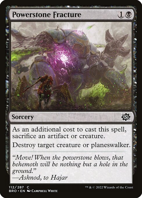 Powerstone Fracture (BRO-112)