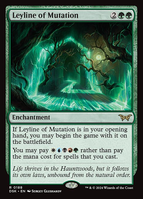 Leyline of Mutation (DSK-188) (Foil)