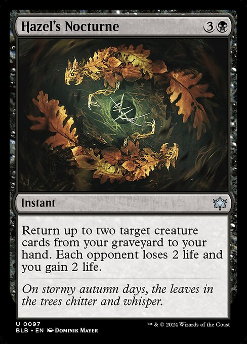 Hazel's Nocturne (BLB-97)