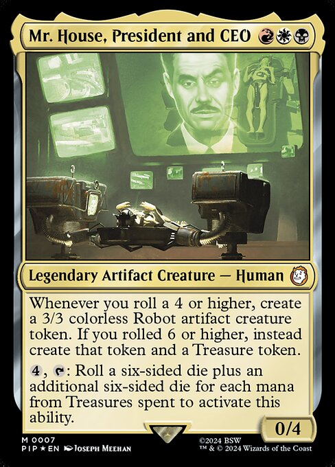 Mr. House, President and CEO (PIP-7) (Foil)
