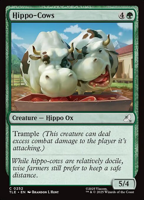 Hippo-Cows (TLE-252)