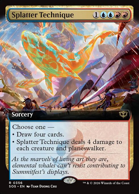 Splatter Technique (SOS-356) (Foil)