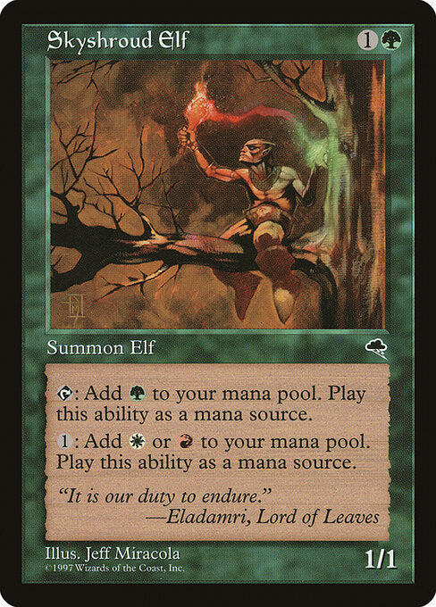 Skyshroud Elf (TMP-255)