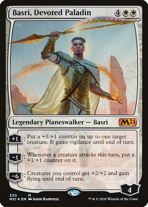Basri, Devoted Paladin (M21-320) (Foil)