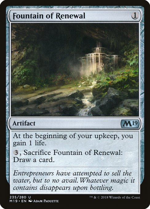 Fountain of Renewal (M19-235)