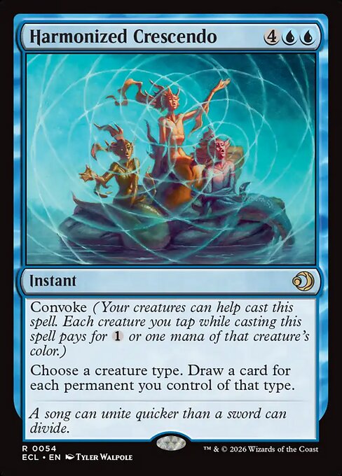 Harmonized Crescendo (ECL-54) (Foil)
