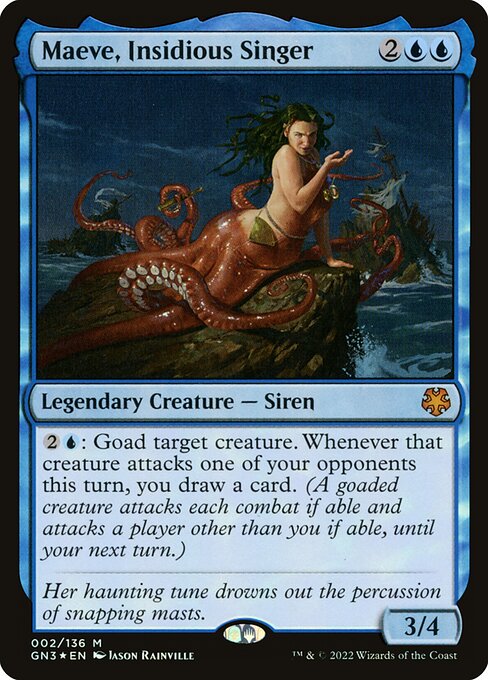 Maeve, Insidious Singer (GN3-2) (Foil)