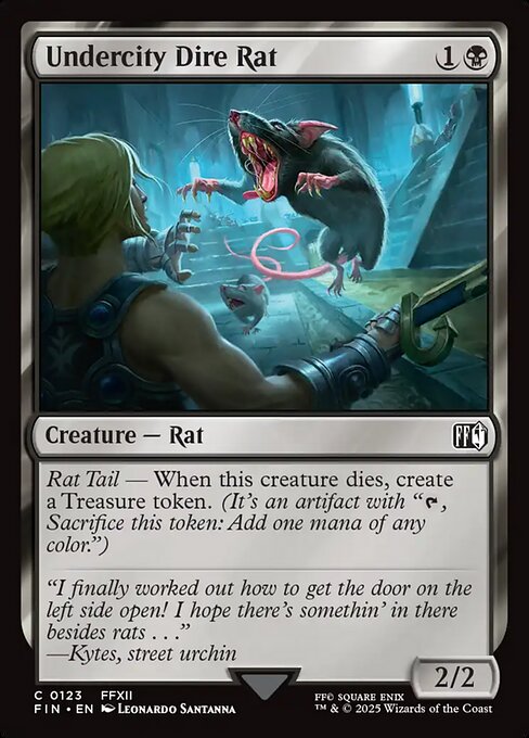Undercity Dire Rat (FIN-123)