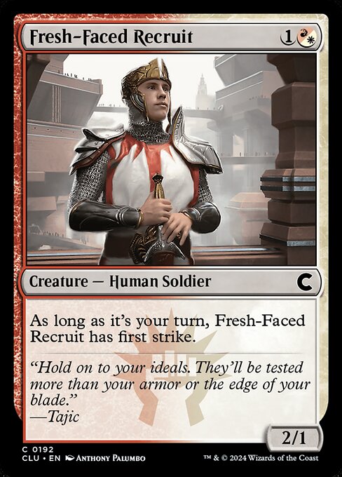 Fresh-Faced Recruit (CLU-192)